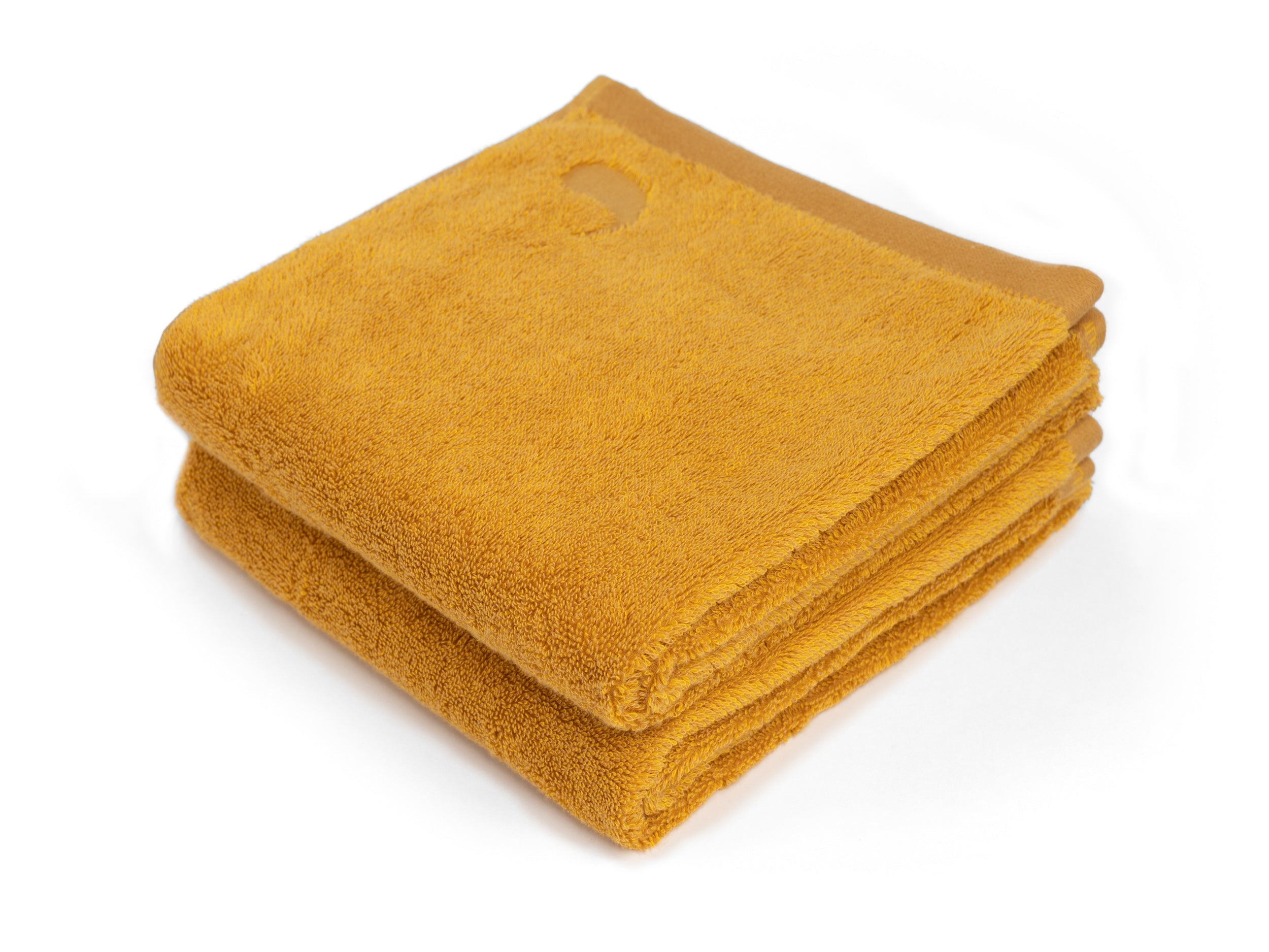 Ahangama yellow hand towel (set of two)