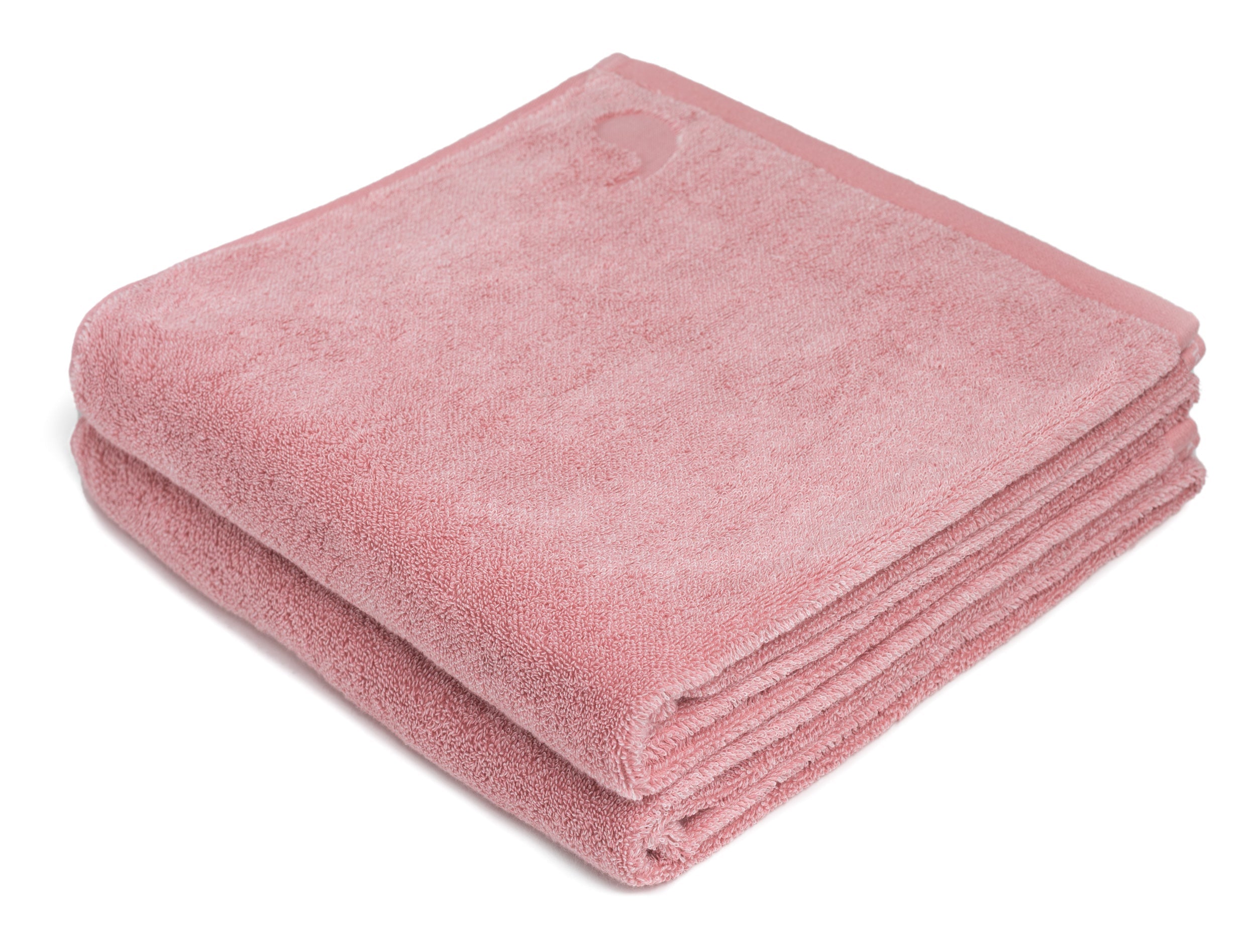 Namal Uyana pink bath sheet (set of two)