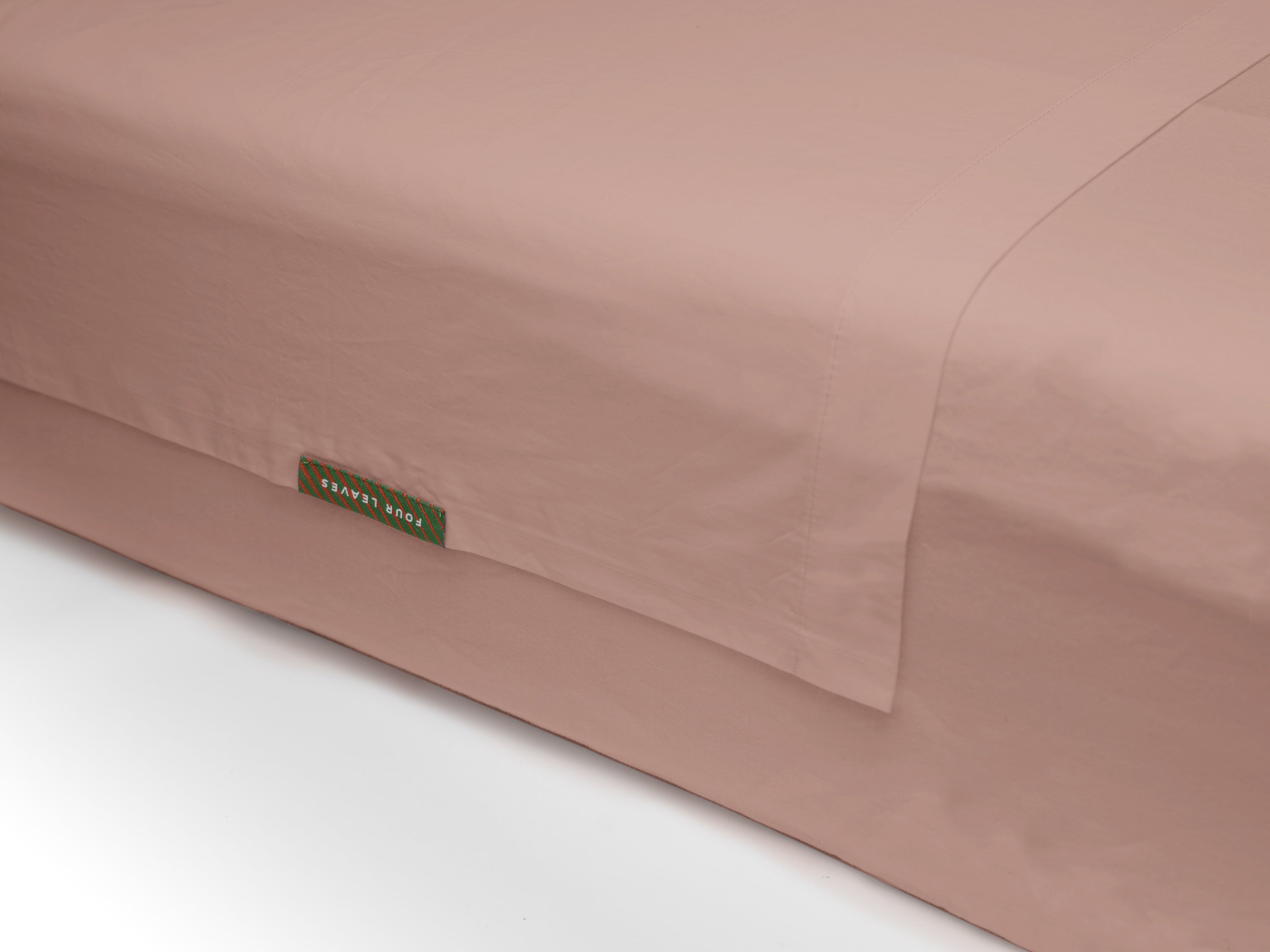 Bundala sateen flat sheet (pink)